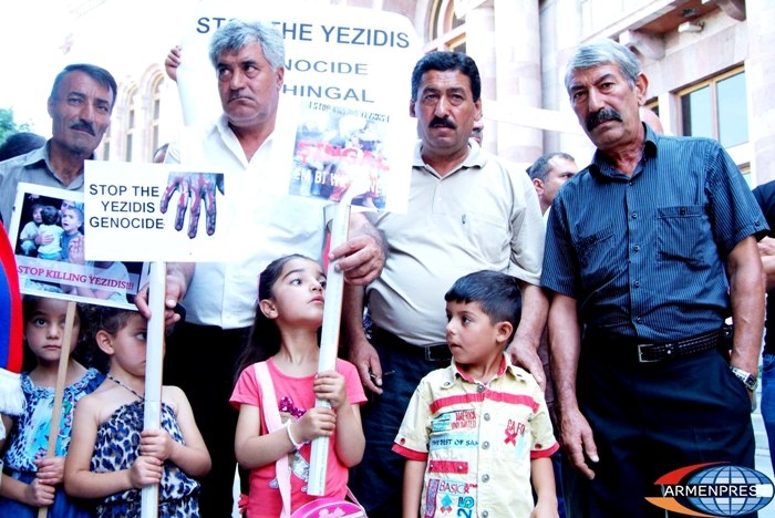Հայաստանի եզդիները ոգեւորված են Իրաքի եզդիներին օգնելու ՀՀ կառավարության 
պատրաստակամությամբ