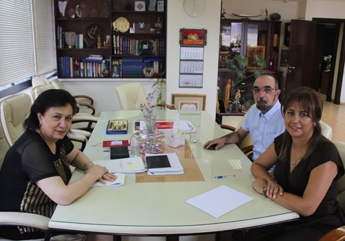 Armenian Diaspora Minister receives Head of Armenian community in Austria