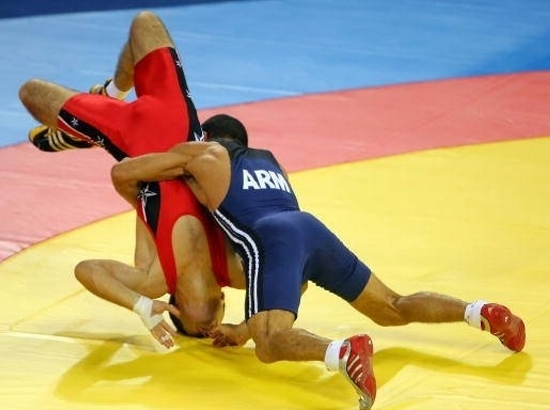 Нанкин-2014: борец Завен Микаелян вышел в финал Олимпийских Игр