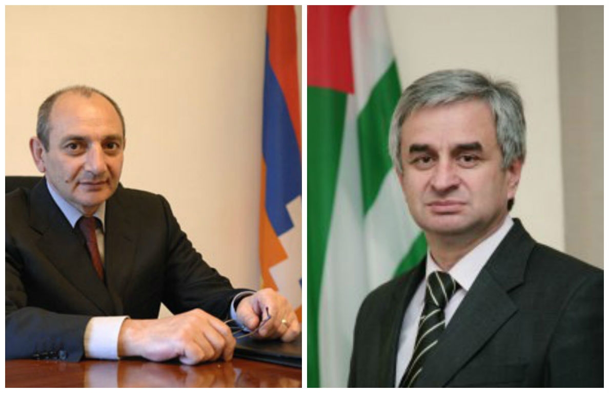 Bako Sahakyan sent congratulatory address to Raul Khadjimba on being elected President of 
Abkhazia