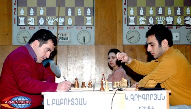 Левон Бабуджян – единоличный лидер первенства Армении по шахматам