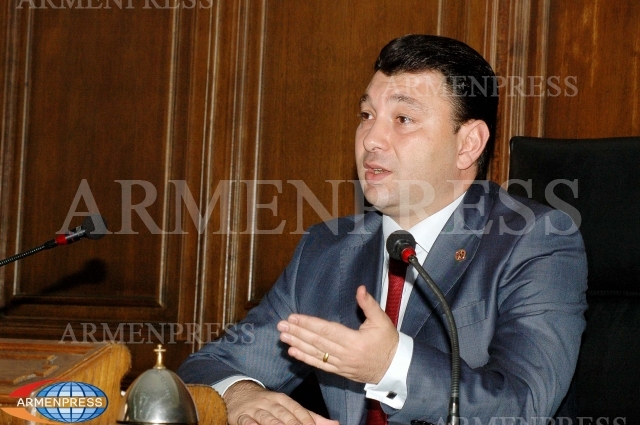 California Senate's decision proves that international recognition of Karabakh has no 
alternatives: E. Sharmazanov