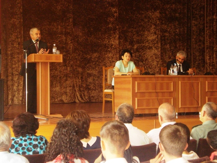 ԼՂՀ ԱԺ նախագահն այցելել է Արցախի պետական համալսարան
