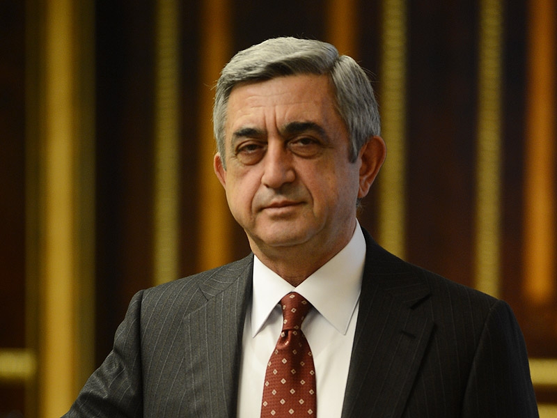 ՀՀ Նախագահը շնորհավորական ուղերձ է հղել Ուզբեկստանի նախագահ Իսլամ 
Քարիմովին