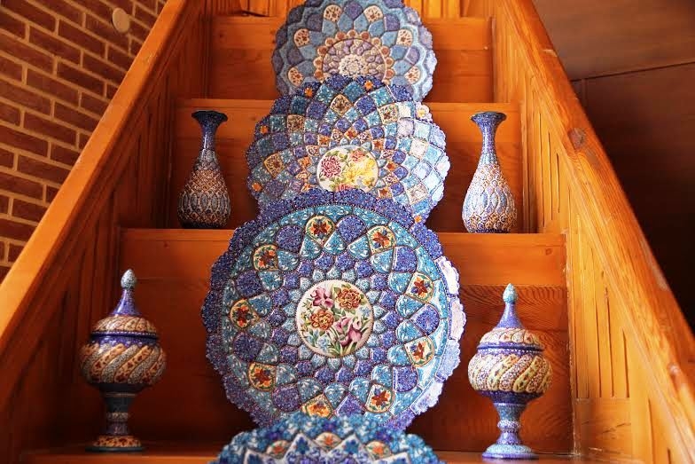 В Голубой мечети Еревана состоялось открытие выставки работ двух иранских мастеров