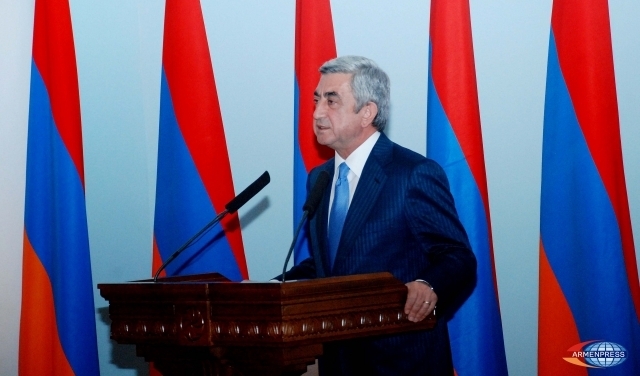 Karabakh demonstrated that they are civilized enough to build a powerful and prosperous 
statehood: Armenian President