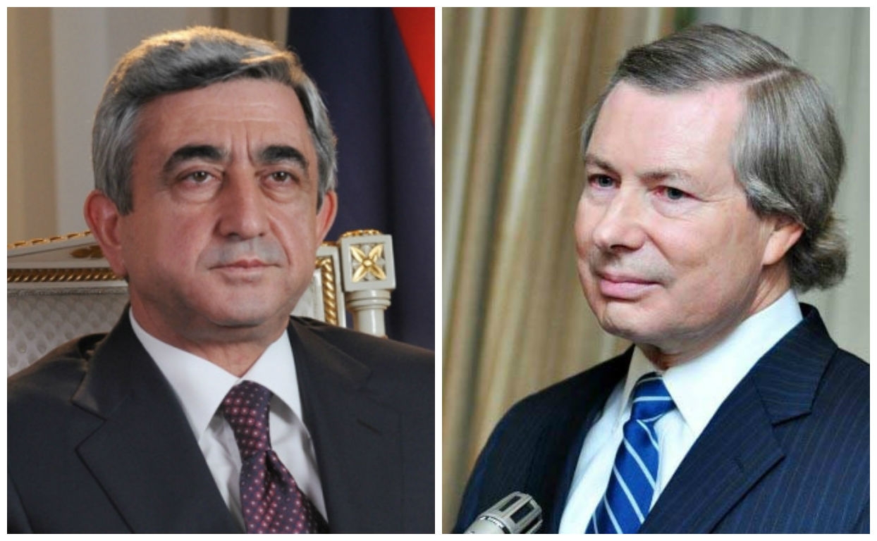 Armenian President hosts OSCE MG US Co-chair