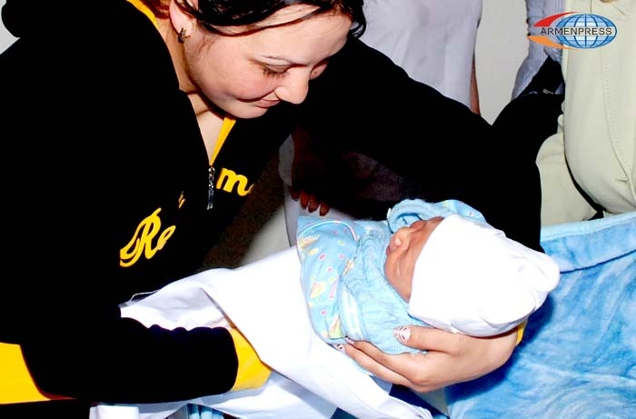 В первом квартале 2014 года в Армении был зарегистрирован 19 401 новорожденный