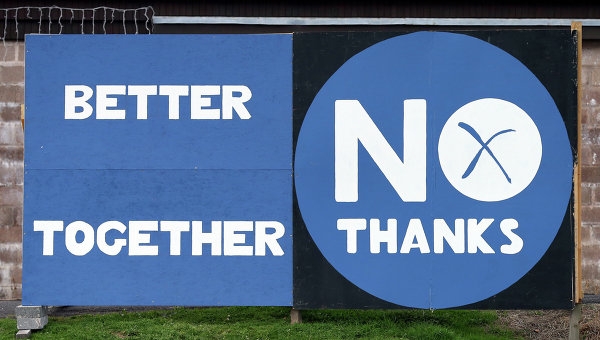 Противоборствующие стороны в Шотландии проводят последние митинги