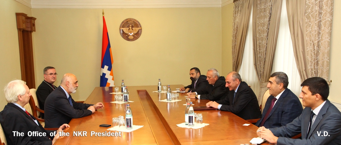 Karabakh President hosts Armenia-Poland parliamentary group members