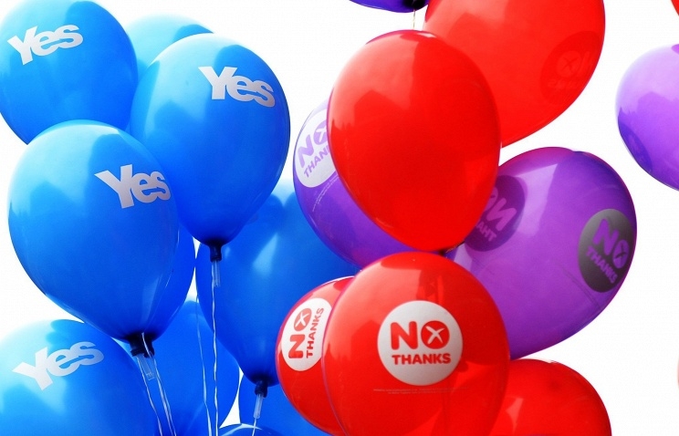 По данным опроса, противники независимости в Шотландии опережают ее сторонников на 
6%