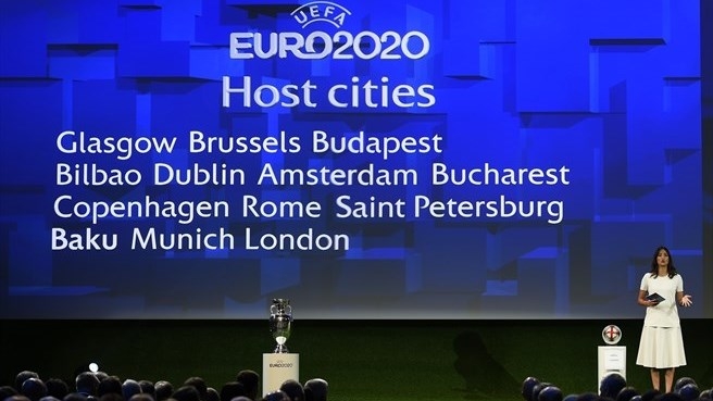 Հայտնի են Եվրո-2020-ը հյուրընկալող քաղաքները