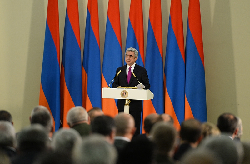 Независимость Армении священна и обсуждению не подлежит – послание 
президента Сержа Саргсяна