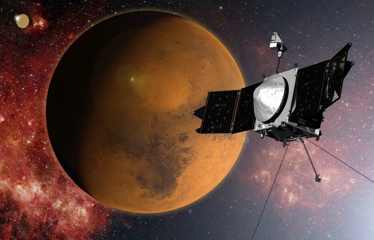 NASA: американский научный спутник MAVEN вышел на орбиту Марса