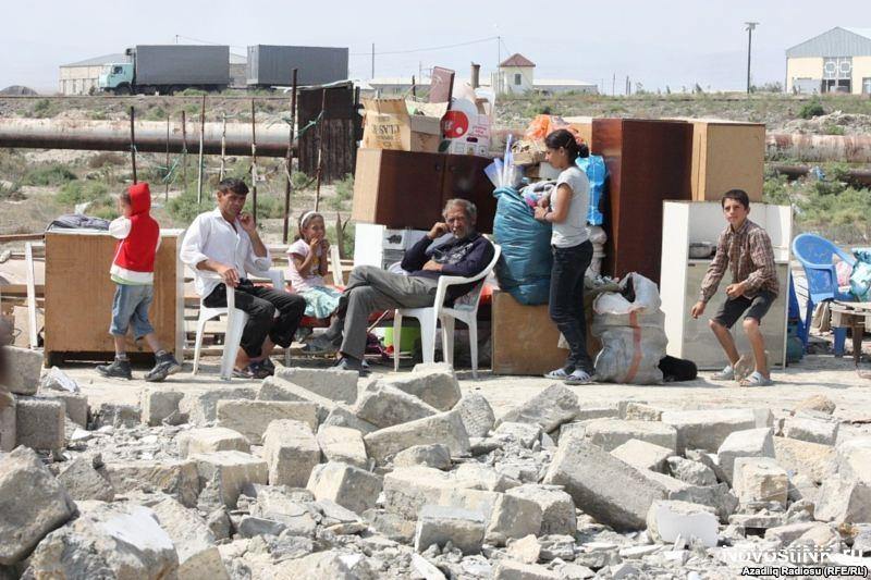 Բաքվում քանդում են փախստականների բնակարանները