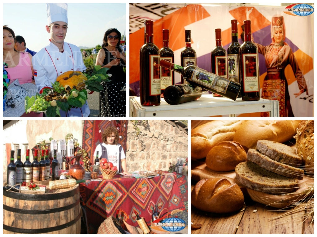 Любителям фестивалей Армения предстанет цветами и ароматами вин, хлеба и ремесел 