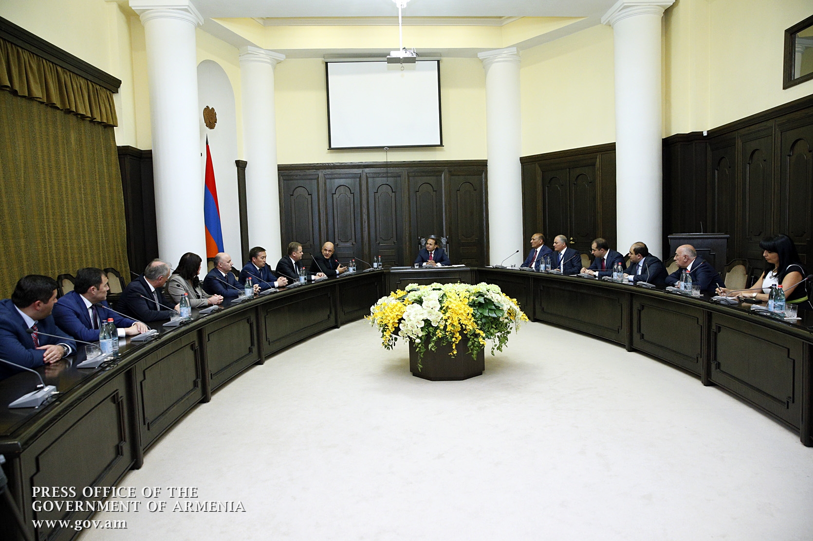 Премьер-министр Армении принял участников 21-го заседания Координационного совета 
руководителей налоговых служб государств–участников СНГ
