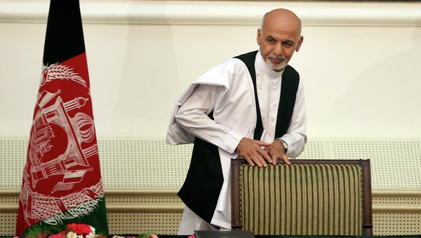 Ashraf Ghani sworn in as Afghan president