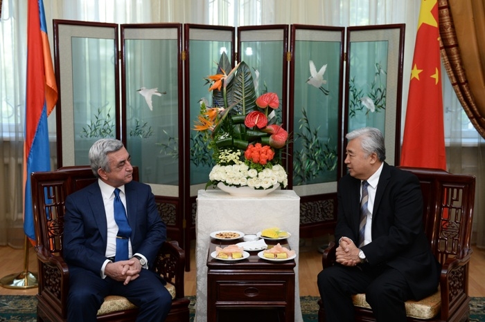 Армения считает важным последовательное развитие политического диалога с Китаем