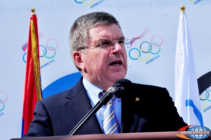 Shahinyan to stay as Olympics symbol: Thomas Bach
