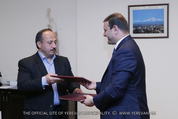 Memorandum of understanding signed between Yerevan and Qazvin