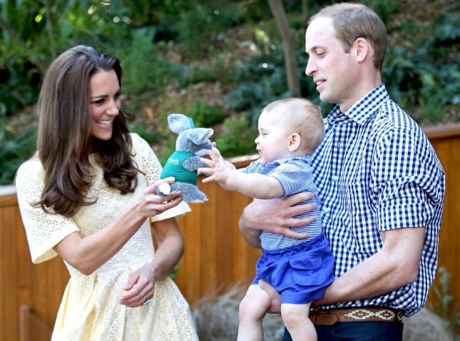 William, Kate's second child due in April: Kensington Palace
