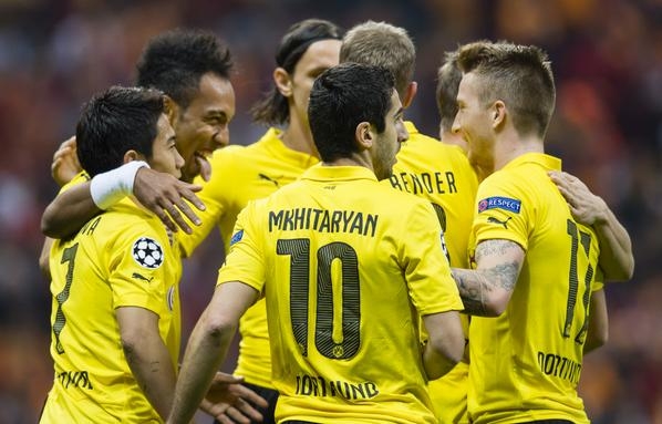 Borussia Dortmund beats Galatasaray 4-0 in Istanbul