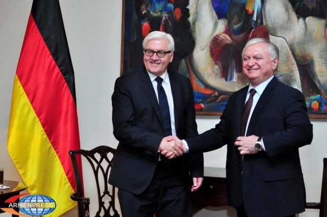 Germany highlights expansion of comprehensive cooperation with Armenia: Frank-Walter 
Steinmeier