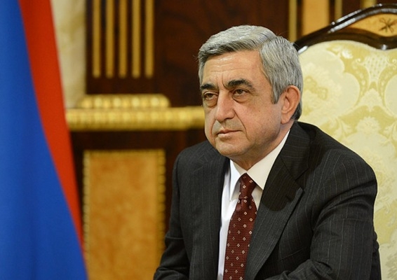 Армения сможет стать важным звеном между бизнес-кругами  Запада и ЕАЭС: Серж 
Саргсян