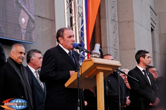Первый президент Армении поддерживает решение властей о вступлении в страны в ЕАЭС 