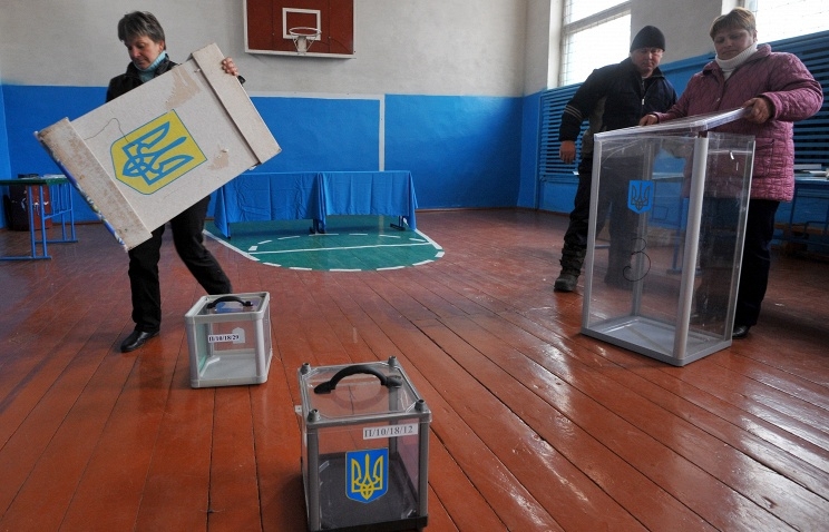На Украине наступил день тишины перед выборами в Верховную раду
