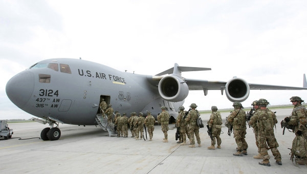 Last international forces airlifted from key base in Afghanistan
