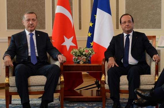 Erdogan and Hollande discuss Karabakh issue