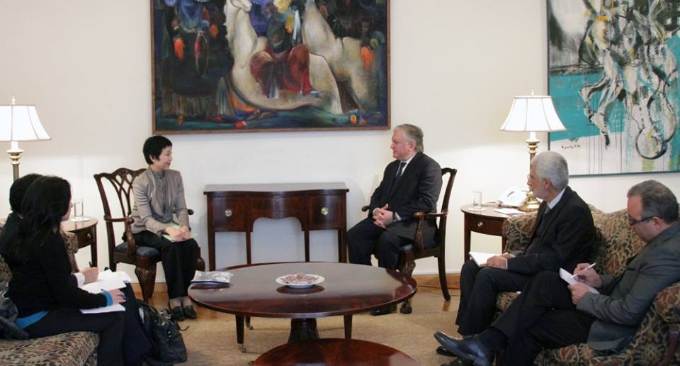 Глава МИД Армении приветствует намерение Японии открыть посольство в Ереване
