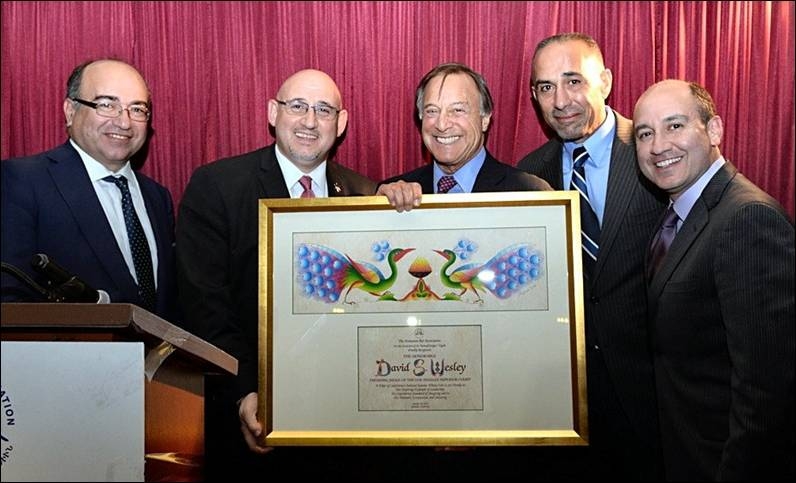 Wesley Hailed at Armenian Bar Association Dinner for Humility; Brazile, Tabaddor Also Feted