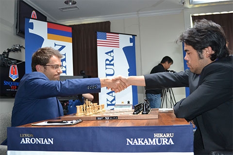 Aronian and Nakamura to play 4 classic and 16 blitz games