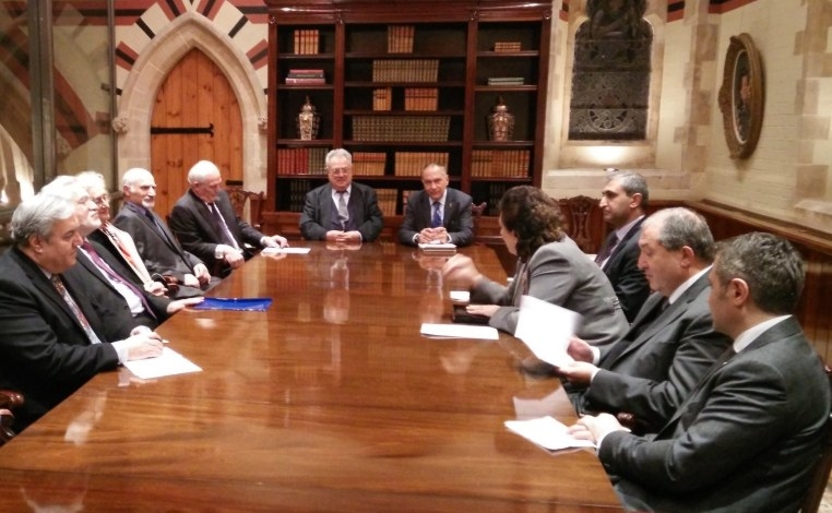 Diaspora Minister meets with members of British-Armenian Community Council