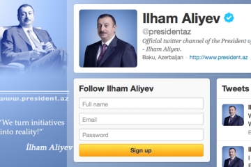 В микроблоге Алиева в  twitter начался «потехи час»
