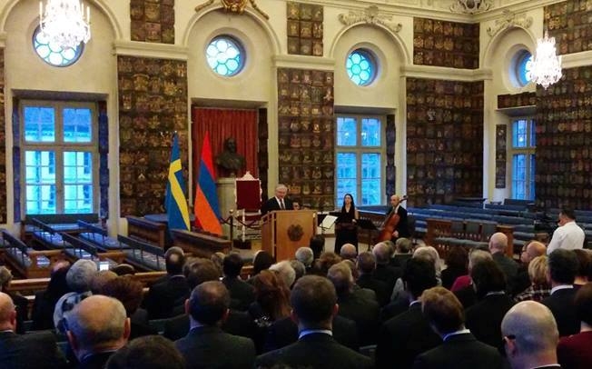 Состоялось открытие посольства Армении в Стокгольме