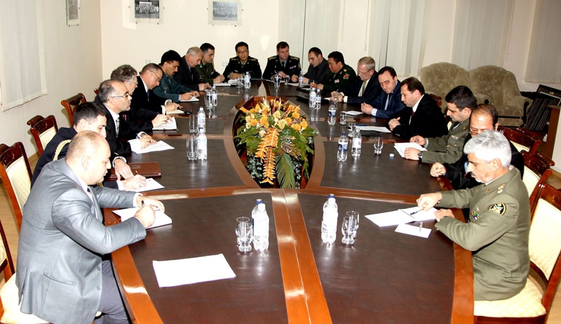 David Tonoyan provided Ambassadors with details on special operations of NKR DA 
subdivisions