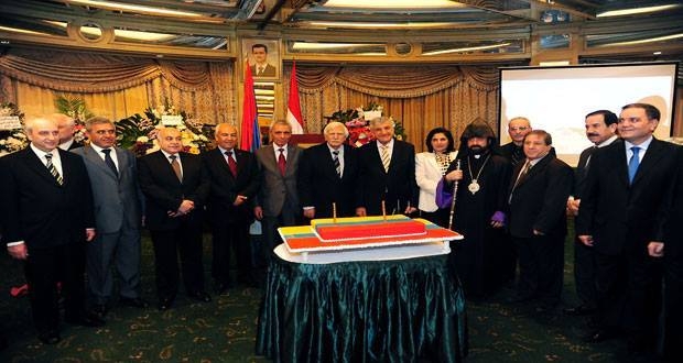 Посольство Армении в Дамаске организовало прием