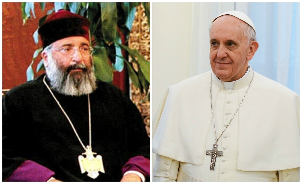 Pope Francis visits Armenian Patriarch in Istanbul hospital