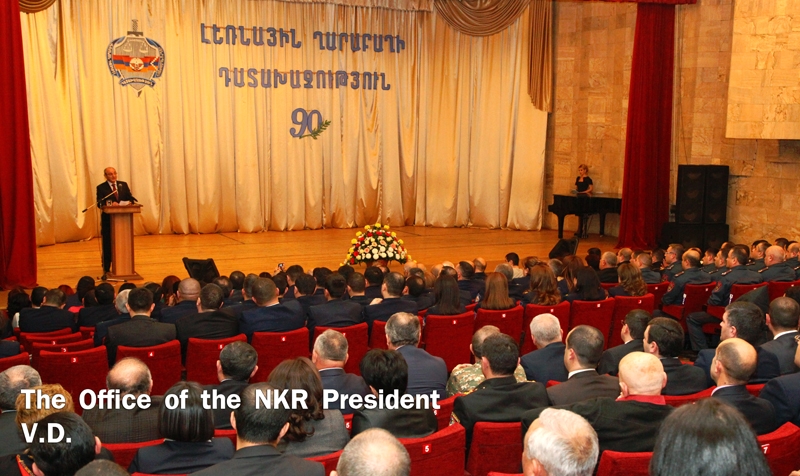 Karabakh President attends event dedicated to 90th anniversary of Public Prosecutor’s 
Office