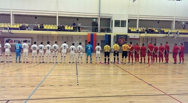 Сборная Армении по футзалу одержала третью победу в  Эстонии
