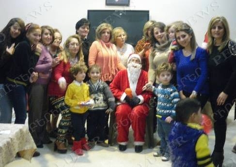 В Дамаске организовали новогодний праздник для армянских детей