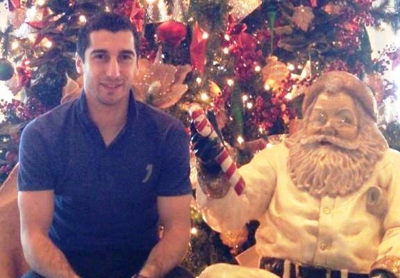 Mkhitaryan congratulates on Christmas and New Year