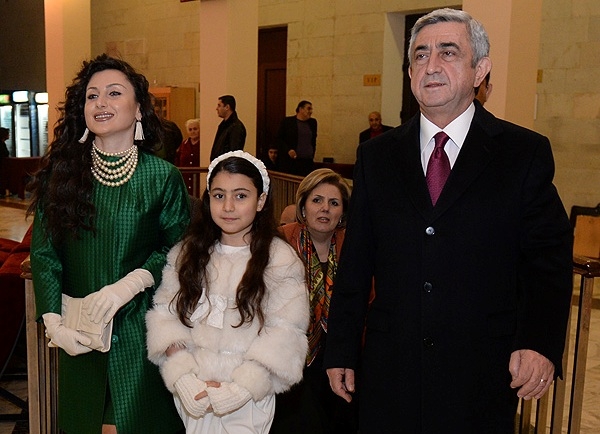 Armenia’s President attends Anahit cartoon premiere