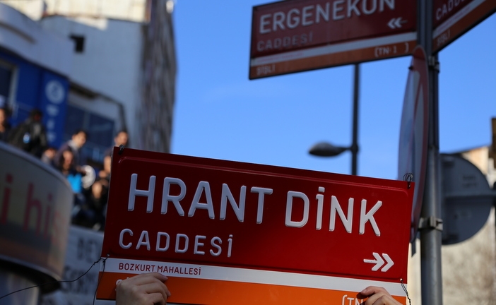 Istanbul has decided to name a street after Hrant Dink
