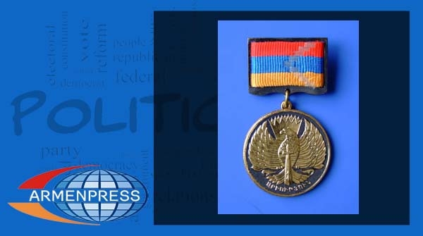 Karabakh serviceman posthumously awarded with “For Courage” medal