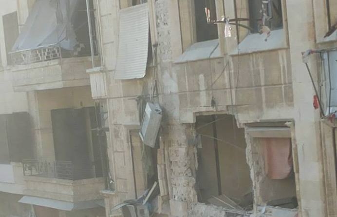 Один из армянских кварталов Алеппо вновь подвергся ракетному обстрелу